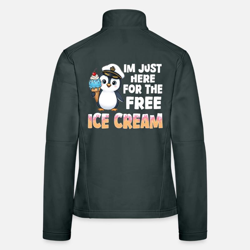 Capitaine Pingouin Tee Veste en tissu softshell Femme