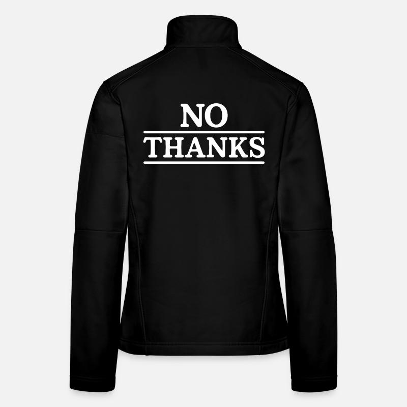 Non merci Veste en tissu softshell Femme