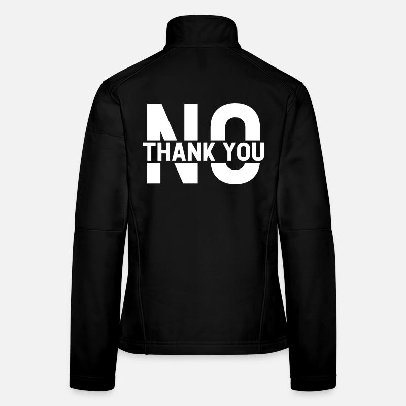 Non merci Veste en tissu softshell Femme