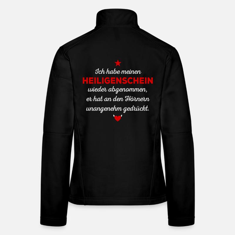 Heiligenschein Frauen Softshelljacke