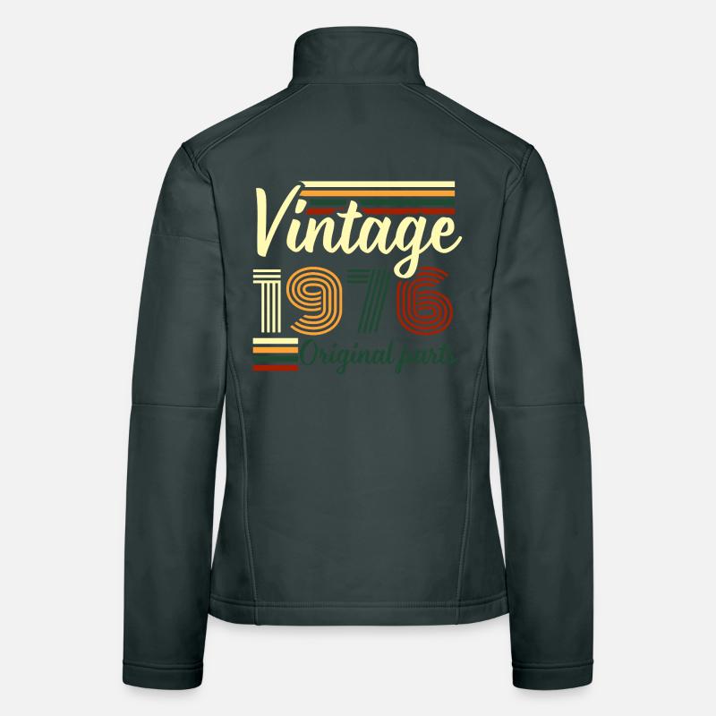 Millésime 1976 – Anniversaire de conception des pièces originales Veste en tissu softshell Femme