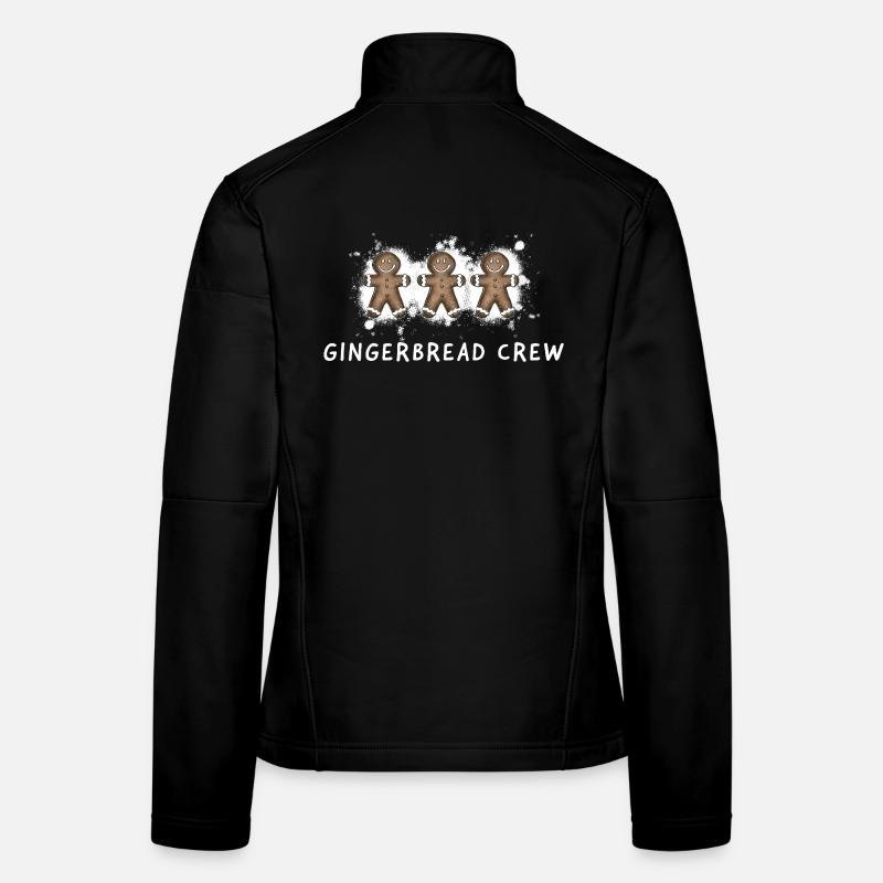 Gingerbread Crew – Lebkuchenmännchen xmas Frauen Softshelljacke
