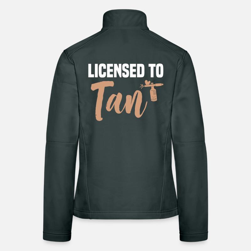 Spray Tan Technician Professionals Kit Spray Tan Frauen Softshelljacke