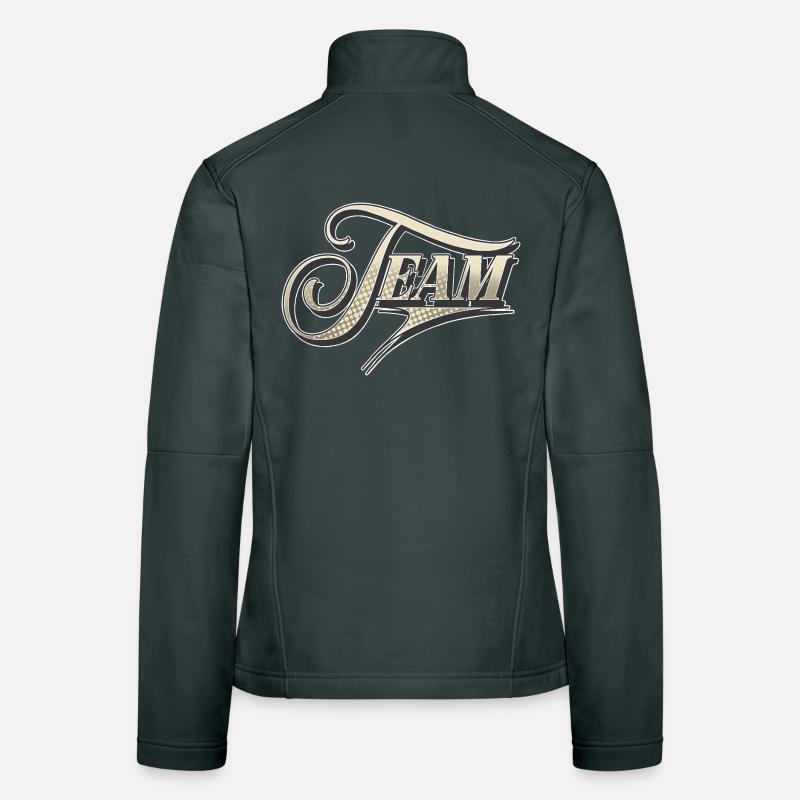 Team Frauen Softshelljacke