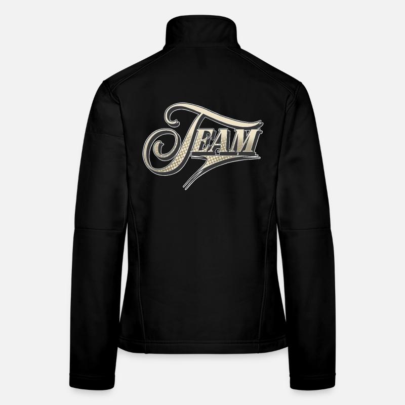 Équipe Veste en tissu softshell Femme