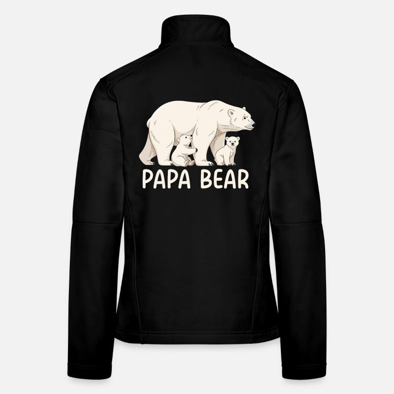 Papa Bear Women's Softshell Jacket