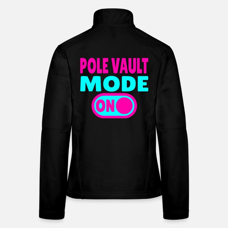 Pole Vault Mode ON – Stabhochsprung Women's Softshell Jacket