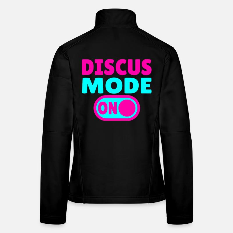 Discus Mode ON - Discus Thrower Women's Softshell Jacket