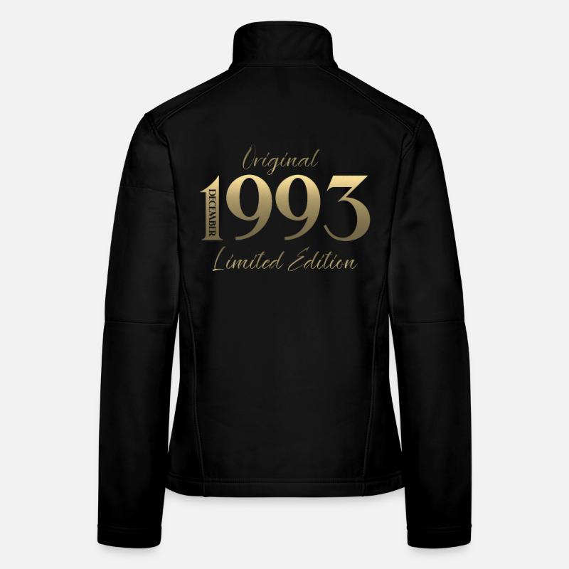 32nd Birthday Original December Born 1993 Women's Softshell Jacket