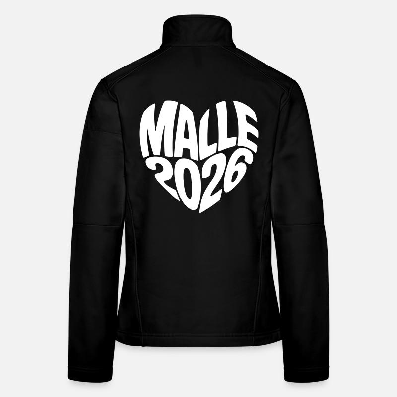 Malle 2026 Veste en tissu softshell Femme