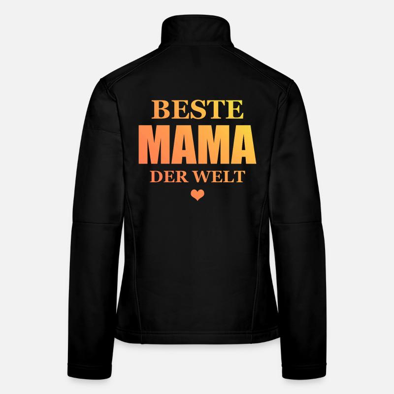 Beste Mama Der Welt Frauen Softshelljacke