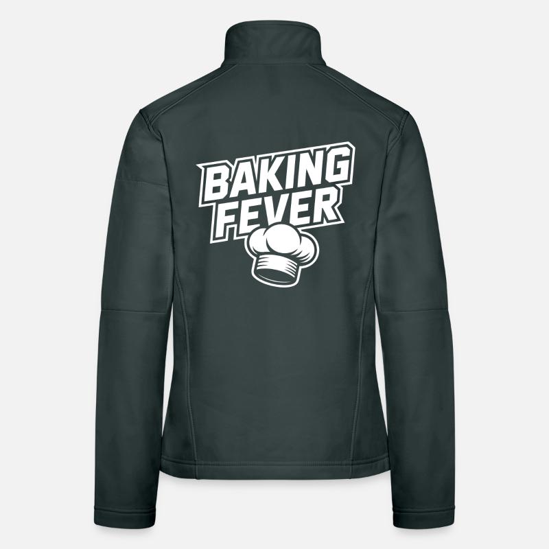 Fièvre de la Baking : Conception de chapeau de chef Veste en tissu softshell Femme