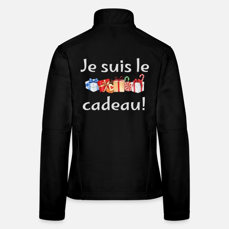 Ich bin das Geschenk: Festliche Geschenke Frauen Softshelljacke