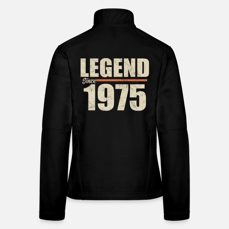 Geburtstag 1975 | Legende seit 1975 Frauen Softshelljacke