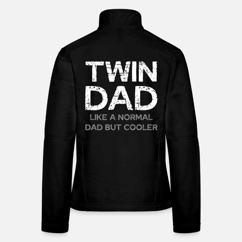 Twin Dad – cooler als normaler Vater Frauen Softshelljacke