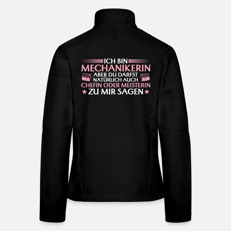 Handwerkerin Chefin oder Meisterin - Mechanikerin Frauen Softshelljacke