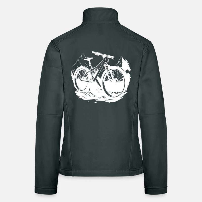 Graphismes de VTT Veste en tissu softshell Femme