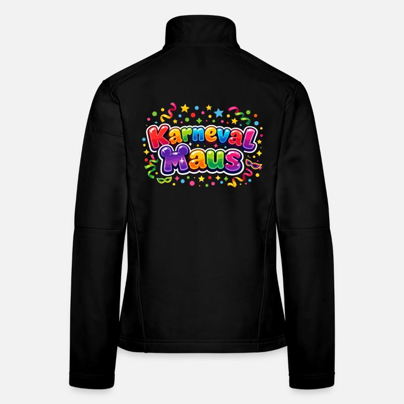 Souris de carnaval Cologne Cologne Alaaf Cadeau drôle Veste en tissu softshell Femme