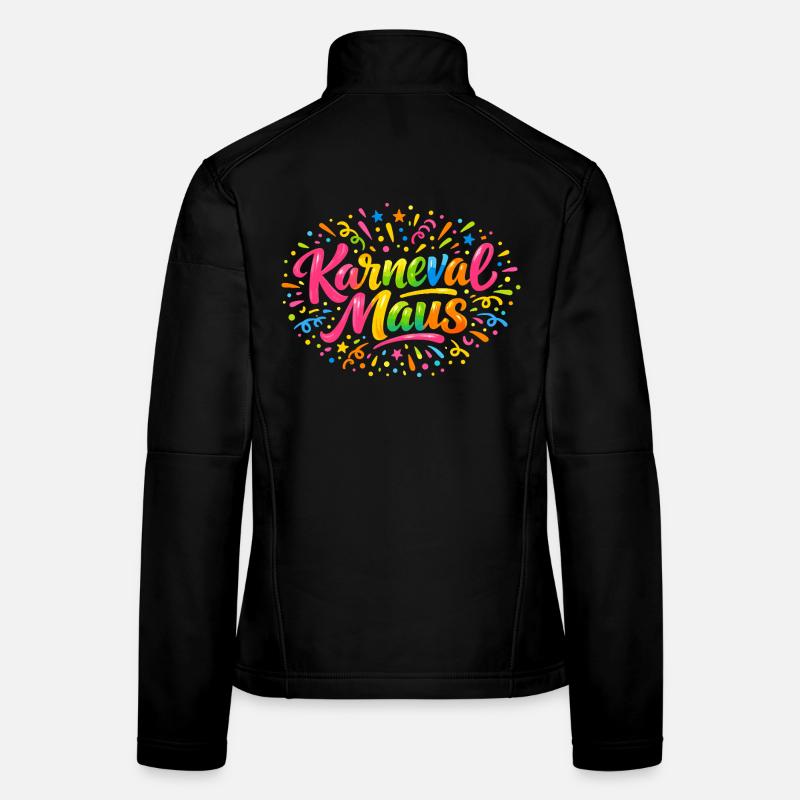 Carnival Mouse Carnival Cologne Cute Cute Gift Women's Softshell Jacket
