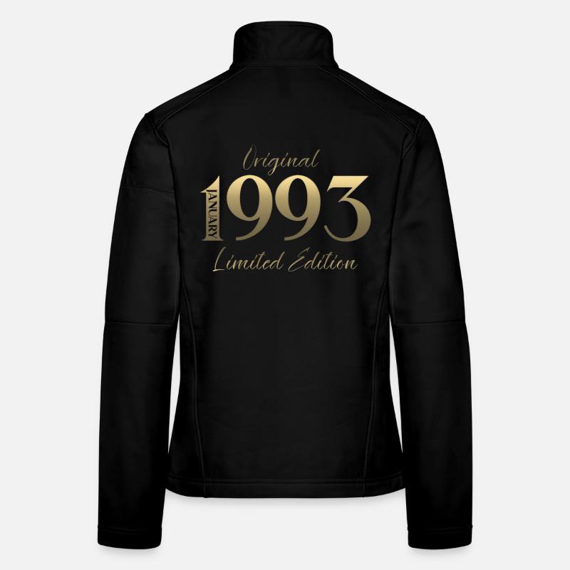 33e anniversaire Original janvier 1993 Veste en tissu softshell Femme