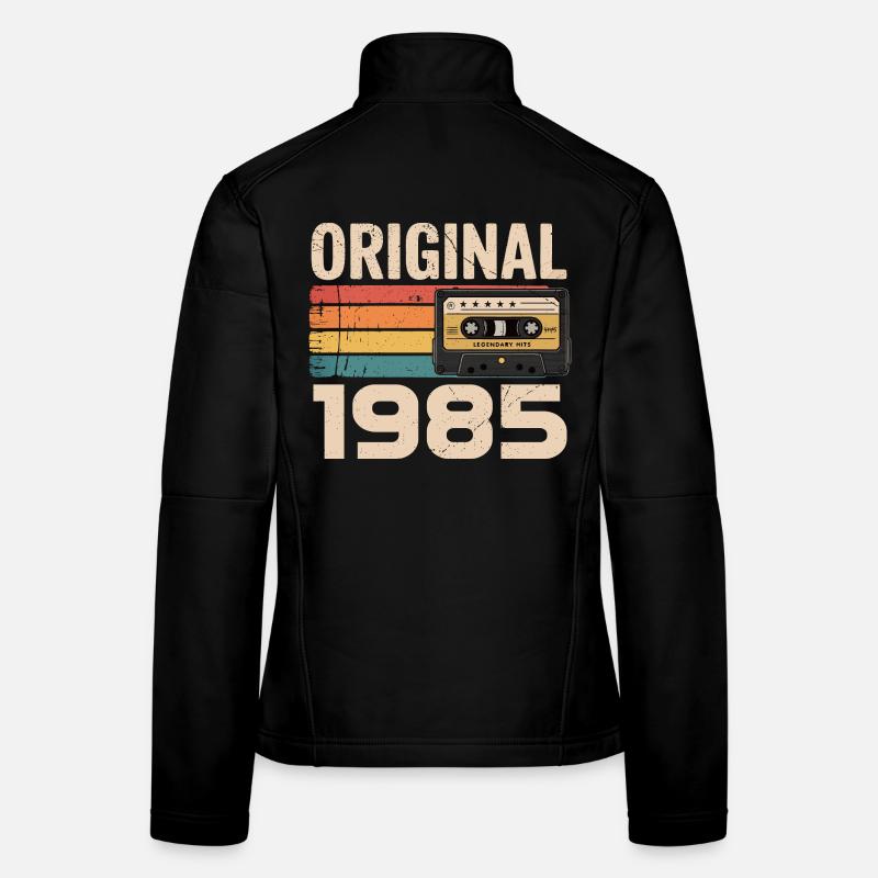 Originales 1985er Retro-Jubiläum 1985 Frauen Softshelljacke