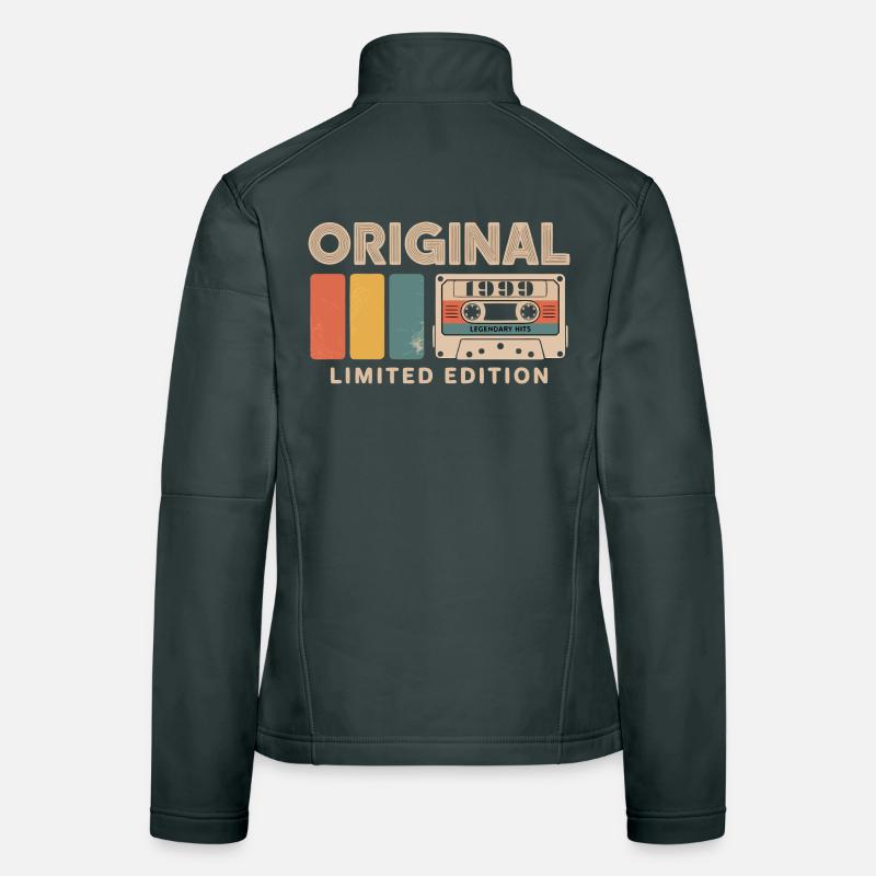 Original 1999 Birthday 1999 Gift 1999 Retro Women's Softshell Jacket
