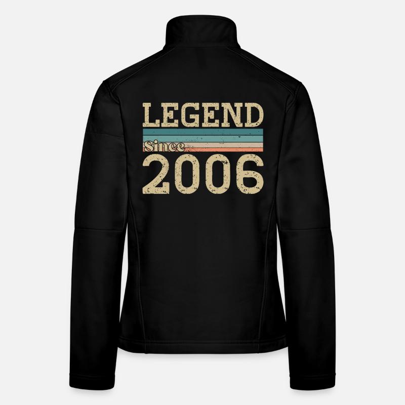 Legend since 2006 Anniversary 2006 Vintage Women's Softshell Jacket