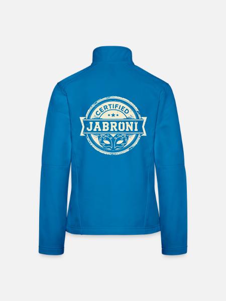 Certified Jabroni - Women's Softshell Jacket - black - Back