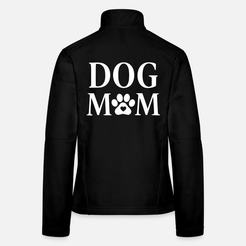 Maman chien Veste en tissu softshell Femme