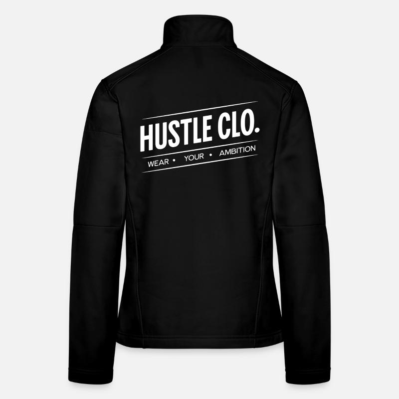 Hustle Clo Ambition Logo Veste en tissu softshell Femme