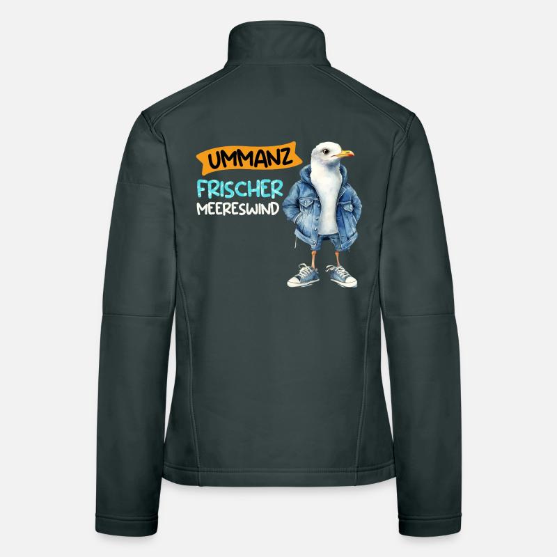 UMMANZ FRESH SEA WIND Ummanz Funny Women's Softshell Jacket