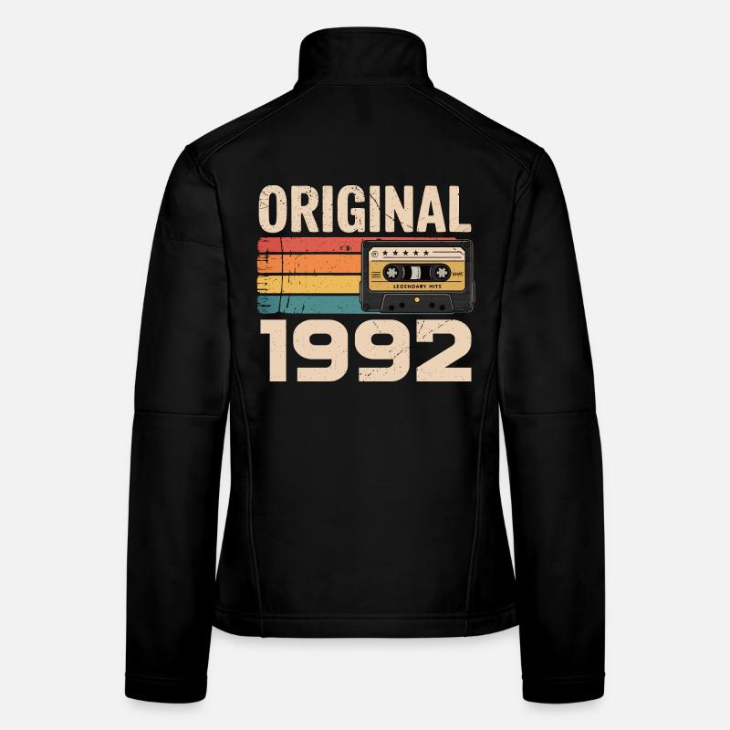 Originaler 1992er Retro-Geburtstag 1992 Frauen Softshelljacke
