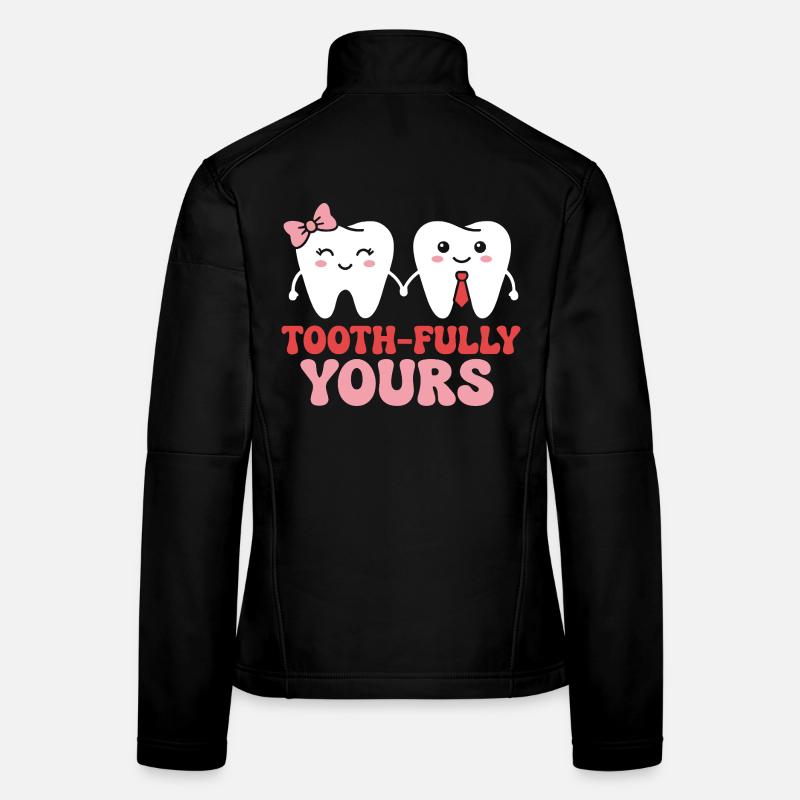 Dentiste assistant dentaire en couple Veste en tissu softshell Femme