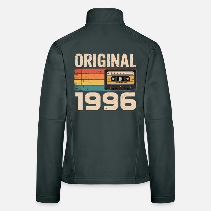 Original 1996 Vintage 1996 Retro Anniversary Women's Softshell Jacket