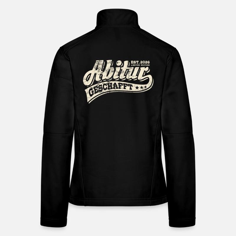 Abi Est 2026 - Abitur - Geschenk Frauen Softshelljacke