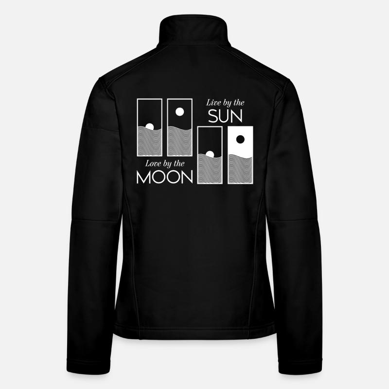 Lever / Coucher de soleil Veste en tissu softshell Femme