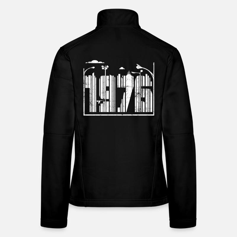Millésime 1976 Veste en tissu softshell Femme