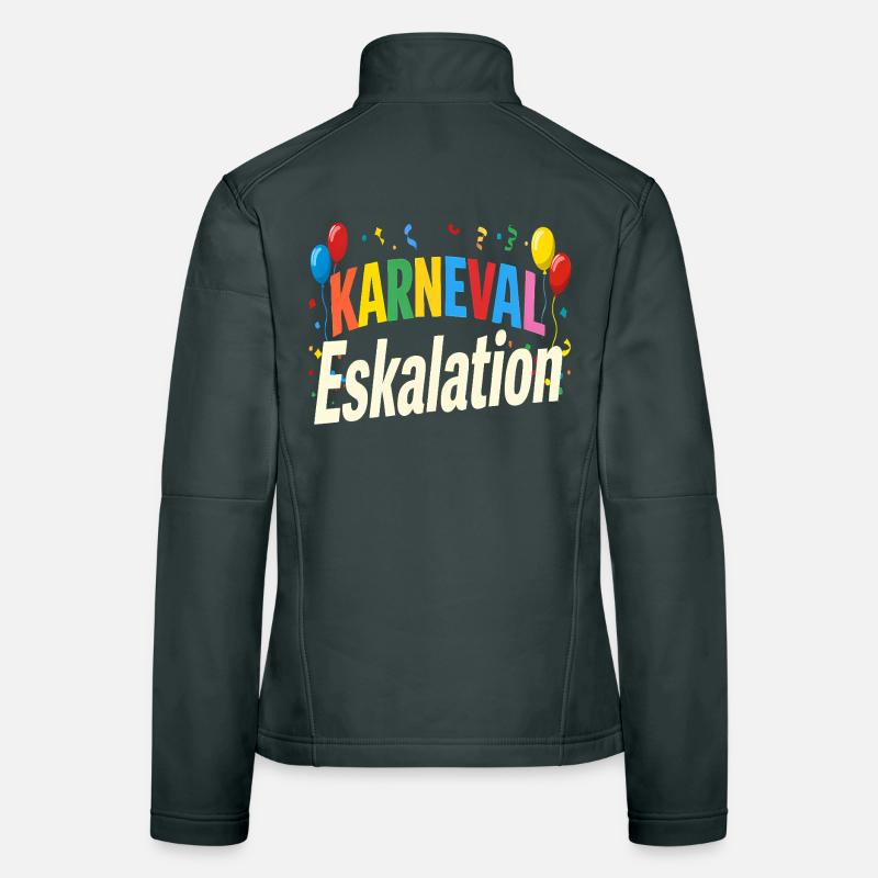 Karneval Eskalation Frauen Softshelljacke