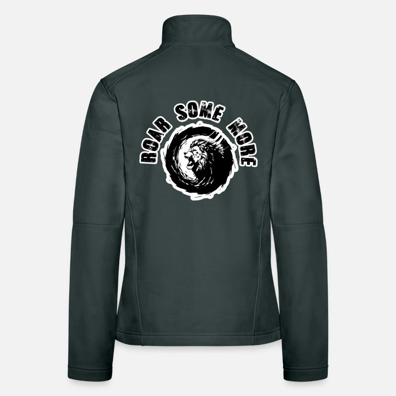 Lion Roar Some More Powerful Women's Softshell Jacket