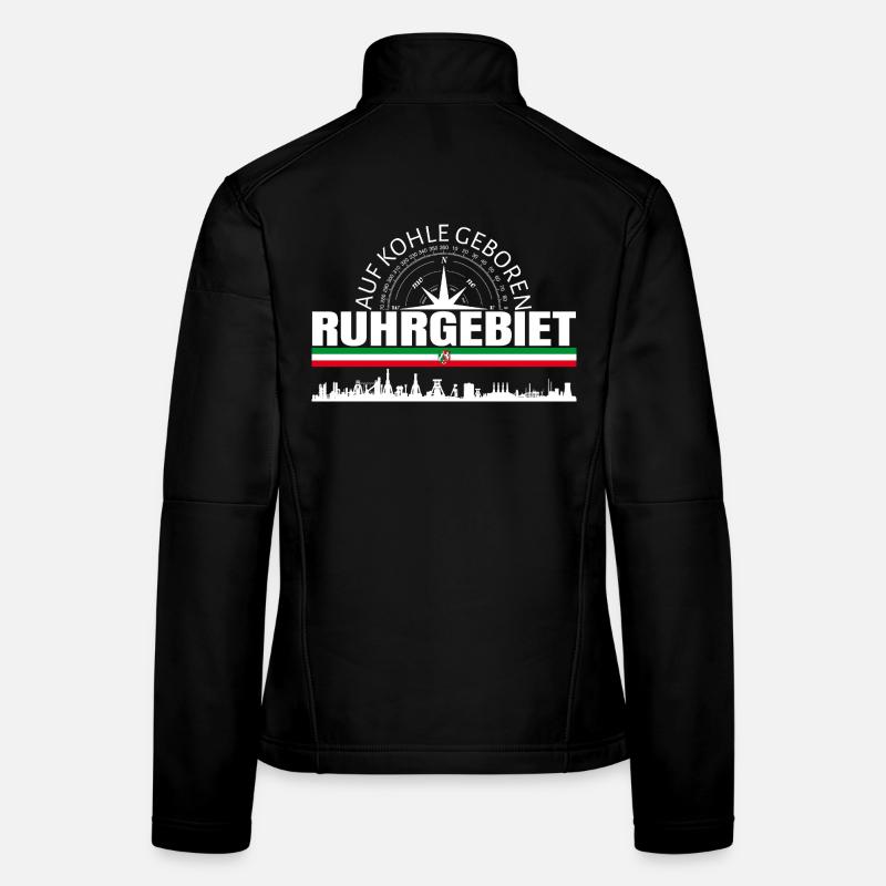 Région de la Ruhr Veste en tissu softshell Femme