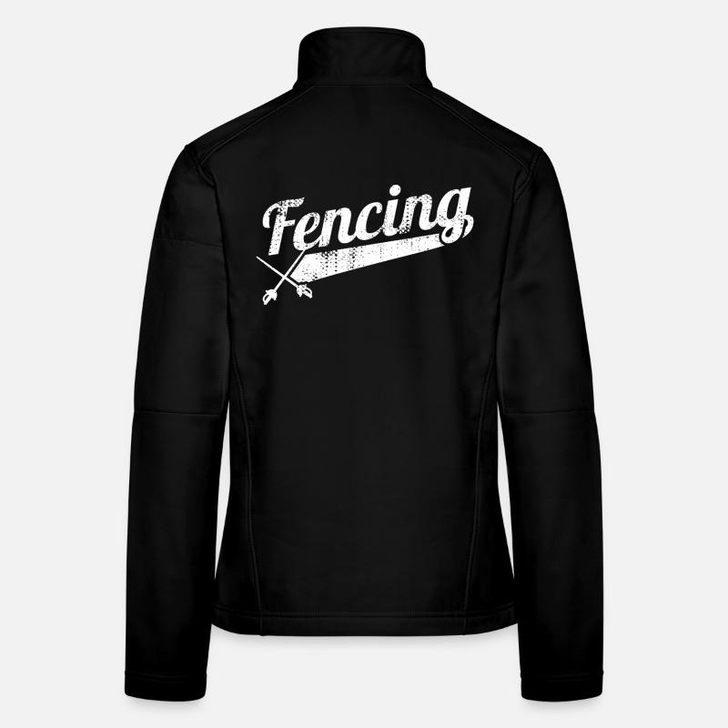 fencing Women's Softshell Jacket