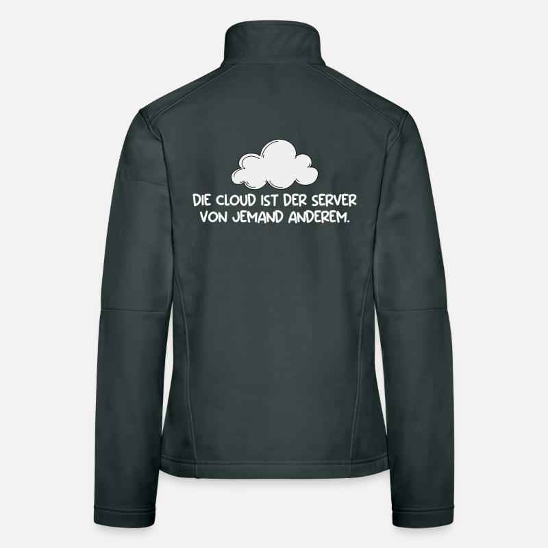Technical Support THE CLOUD IS THE SERVER Women's Softshell Jacket