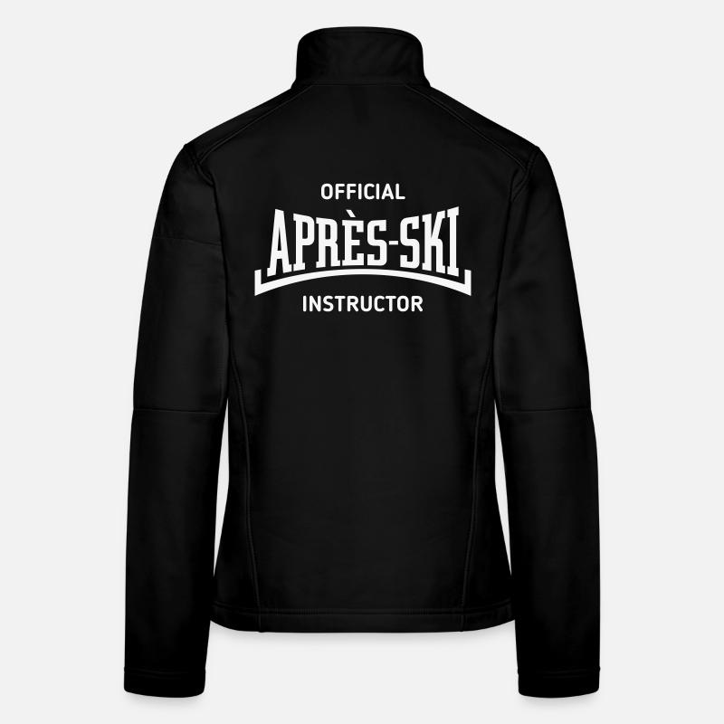 Official Après-Ski Instructor (Konkav / White) Frauen Softshelljacke