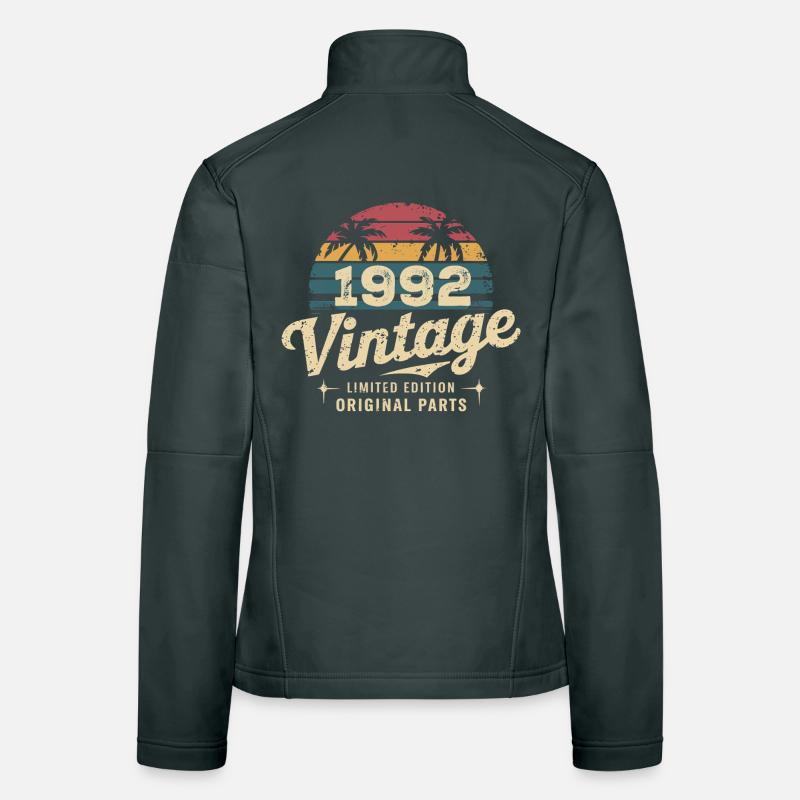 Awesome Since 1992 1992 Birthday Gift Women's Softshell Jacket