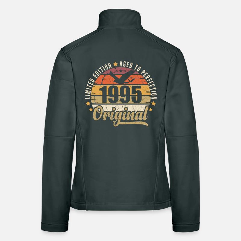 Geburtstagsgeschenk 1995 Original 1995 Frauen Softshelljacke