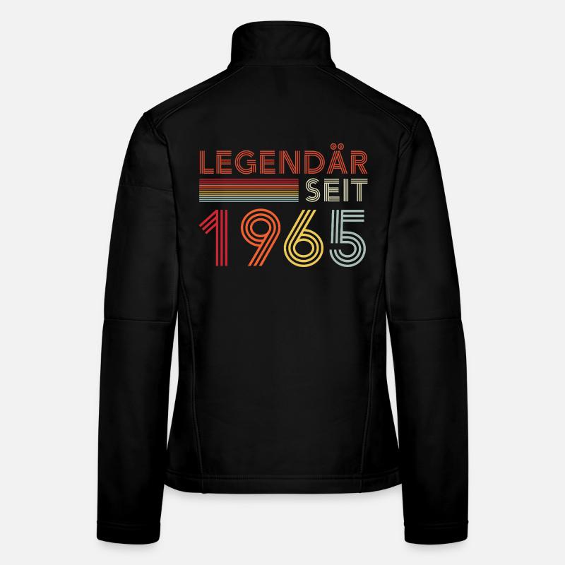 Legendary since 1965 man's birthday Women's Softshell Jacket