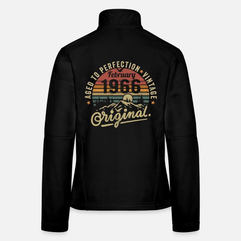 Februar 1966 - Februar 1966 Jahrestag Februar 1966 Frauen Softshelljacke