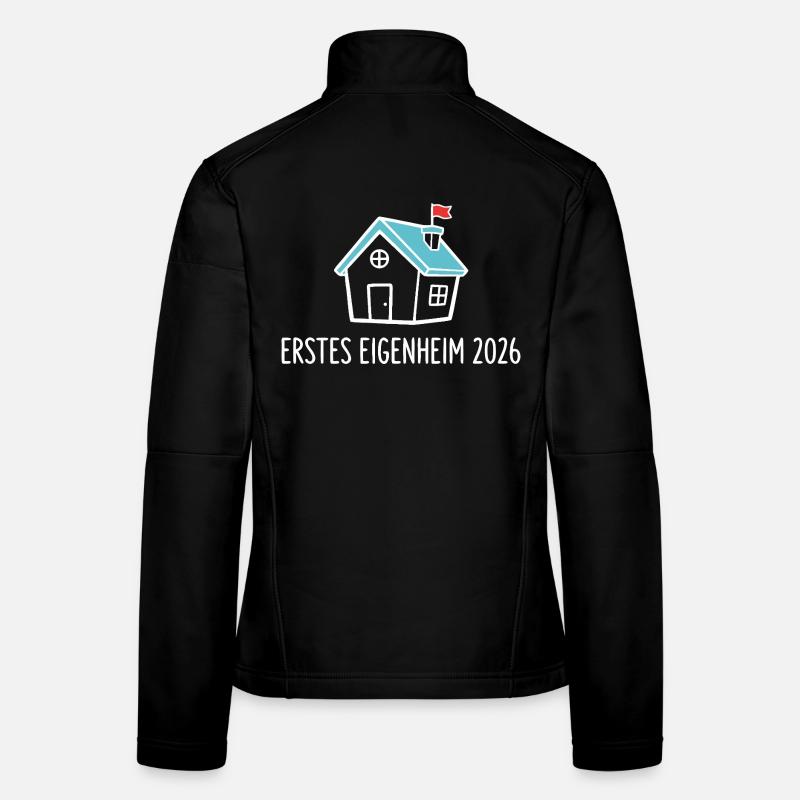Propriété immobilière 2026 – Construction de maison Veste en tissu softshell Femme