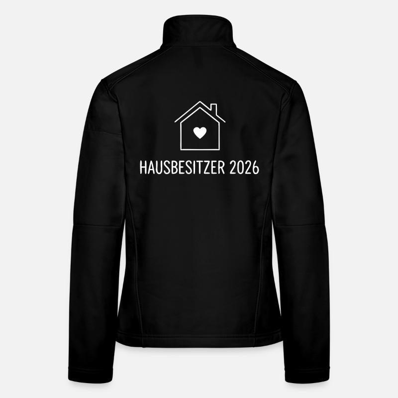 Propriétaire 2026 – Propriété Veste en tissu softshell Femme
