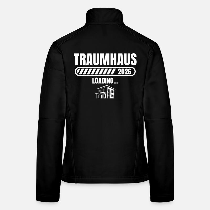 Hausbau 2026 Traumhaus loading Baugeber Women's Softshell Jacket